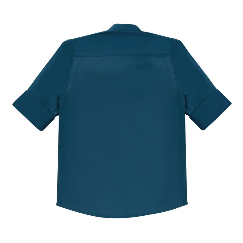 CHARCHIT Boys Full Sleeves Embroidered Solid Shirt - Image 5