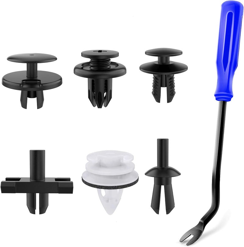 GOOACC 120PCS Car Bumper Retainer Clips & Fasteners Kit - Image 1