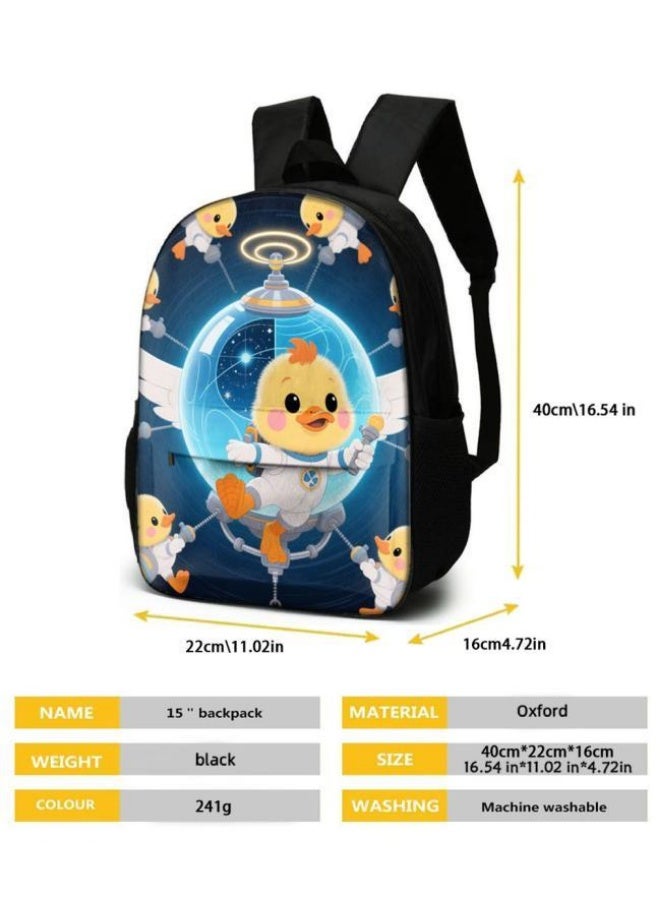 واضح من النار حقيبة ظهر + حقيبة يد + حقيبة قرطاسية | هدية موسم العودة إلى المدرسة / عطلة | مجموعة حقيبة كرتونية من ثلاث قطع، سهلة التعامل مع المناسبات المختلفة (الطلاب والأطفال ونزهات الأصدقاء وتسلق الجبال والمدرسة وما إلى ذلك) - 40 - Image 5