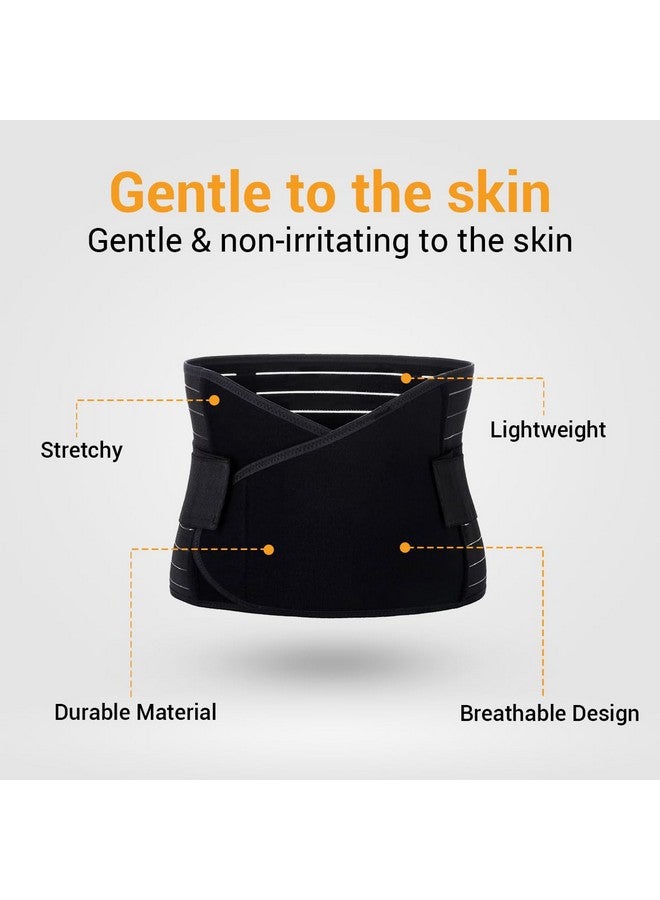 AHC Post Pregnancy Maternity Abdominal Belt/Band For Tummy Reduction, Slimming Waist, Lower Back Pain Relief After Delivery C Section (Free Size, Black) - Image 5