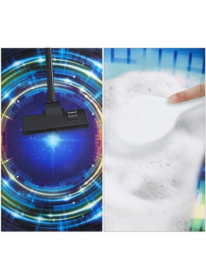 USTIDE Large Cool Gaming Chair Mat 51x51, Nonslip Rubber Computer Desk Chair Mat for Hardwood Floor, Octagon Hard Floor Protector Rubber Reduce Noice Soft/Non-Slip/Scratch-Resistant & Washable - Image 4