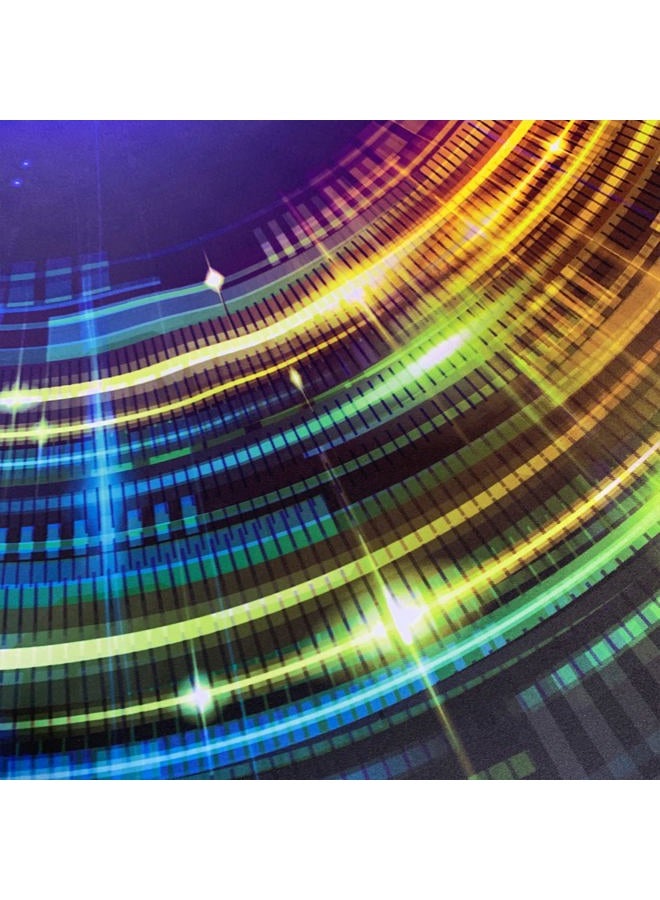 USTIDE Large Cool Gaming Chair Mat 51x51, Nonslip Rubber Computer Desk Chair Mat for Hardwood Floor, Octagon Hard Floor Protector Rubber Reduce Noice Soft/Non-Slip/Scratch-Resistant & Washable - Image 3