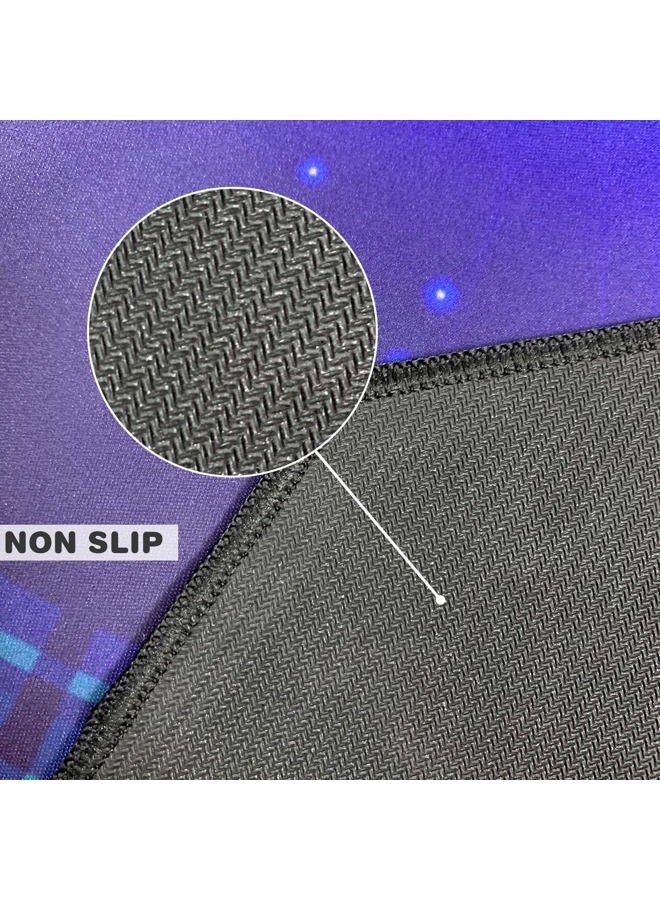 USTIDE Large Cool Gaming Chair Mat 51x51, Nonslip Rubber Computer Desk Chair Mat for Hardwood Floor, Octagon Hard Floor Protector Rubber Reduce Noice Soft/Non-Slip/Scratch-Resistant & Washable - Image 5