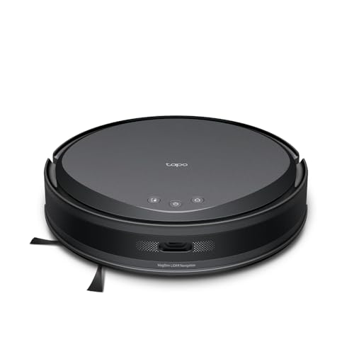Tapo TP-Link RV20 Max 5300Pa Suction Robot Vacuum & Mop with MagSlim™ LiDAR Navigation, Ultra-Slim 83mm Design, Customizable Cleaning, Auto-Charging, and Voice Control - Image 1