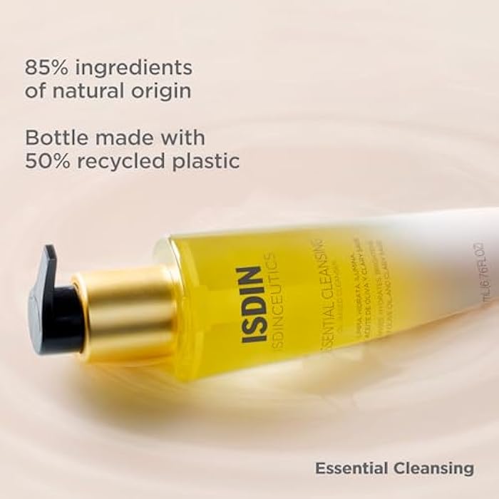 Isdinceutics ISDIN Isdinceutics Essential Cleansing Oil - Facial Cleanser with Cleansing Oil for Radiant Skin, 6.76 FL OZ - Image 5