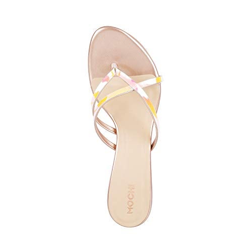 Mochi Womens Synthetic Chikoo Slip Ons (Size (4 UK (37 EU)) - Image 4