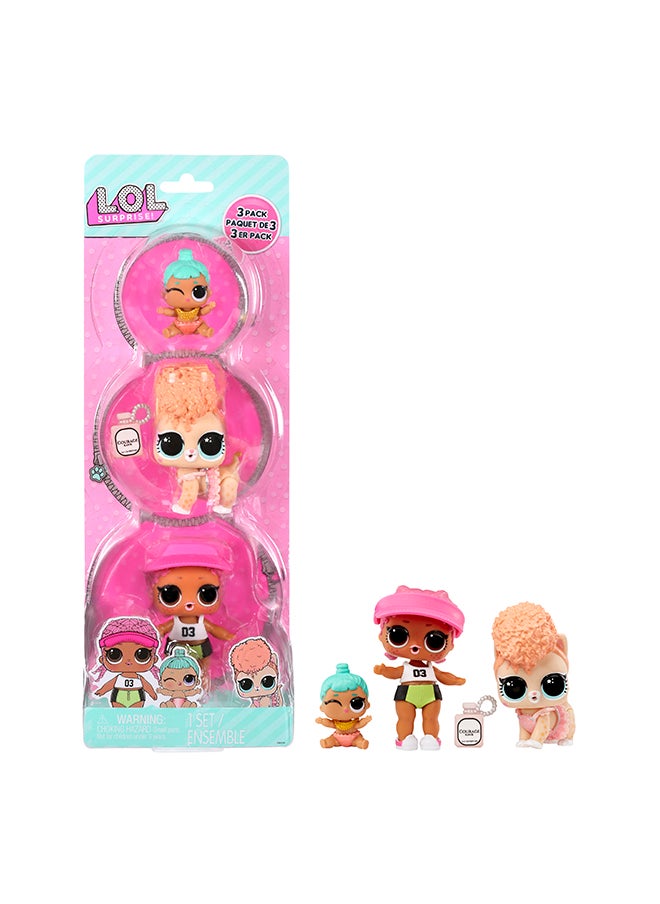 L.O.L. SURPRISE! 3pk_Spike + Cowardly Kitty + Lil Genie  - Image 1