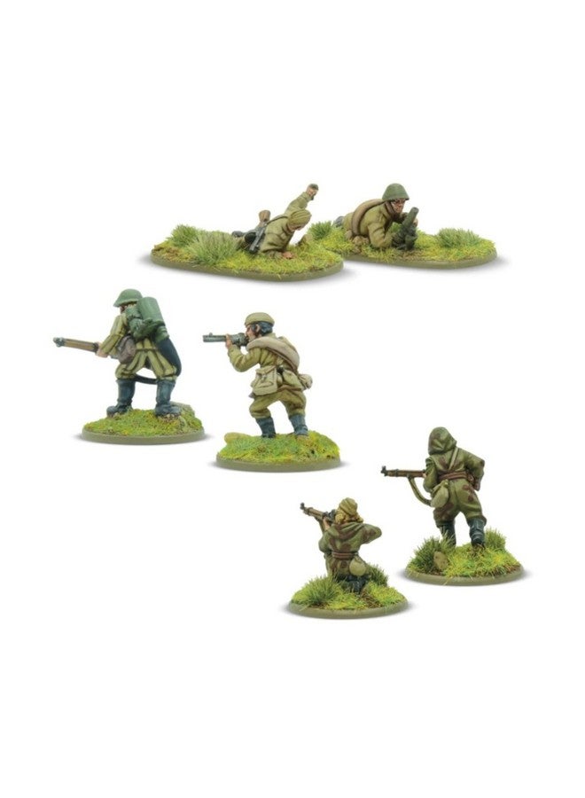 Warlord Games Bolt Action WWII Soviet Army Weapons Teams Figures 1:56 Military Table Top Wargaming Plastic Model Kit 402214010 - Image 3