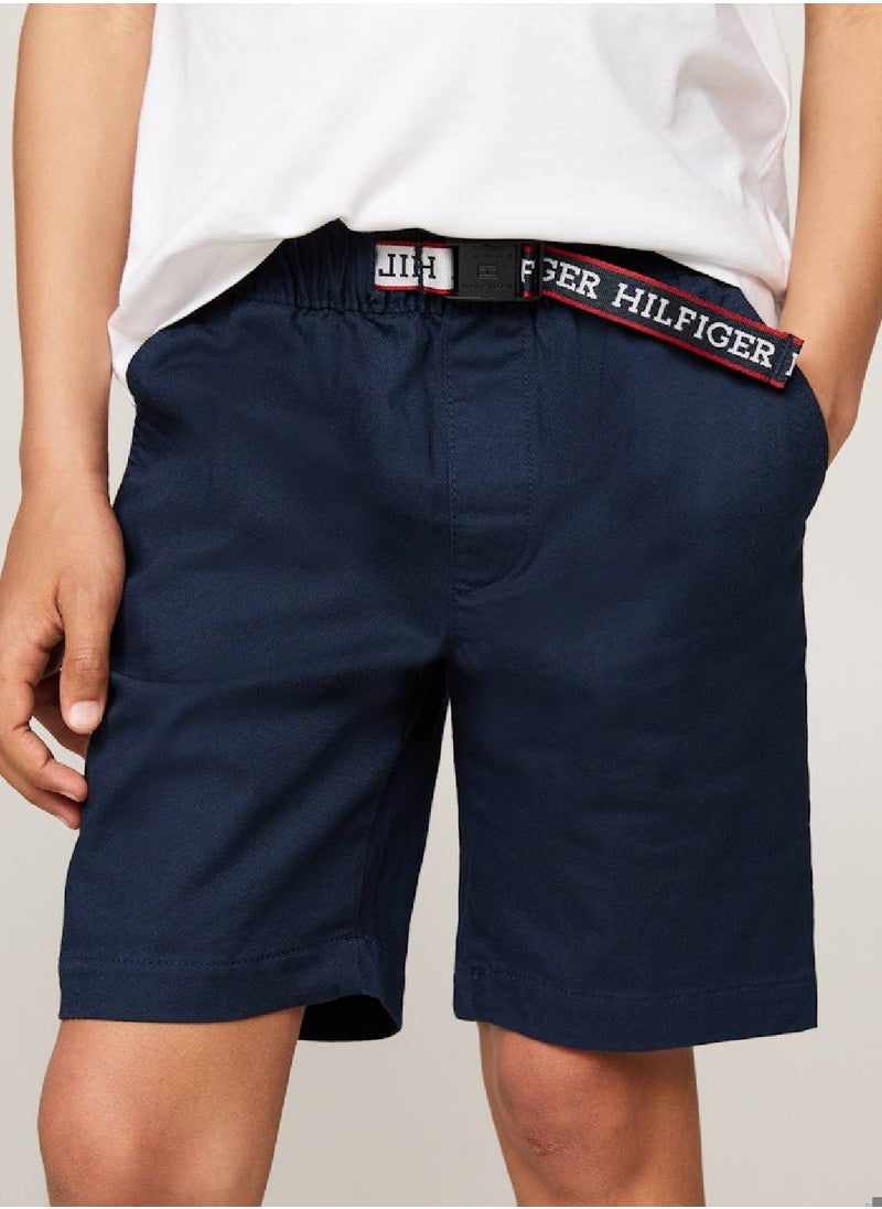 TOMMY HILFIGER Tape Regular Chino Shorts  - Image 1