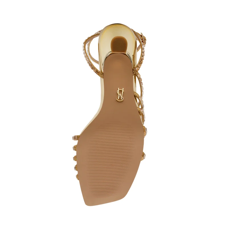 STEVE MADDEN  Alarah Gold Women's Sandals for Women | Best Price UAE