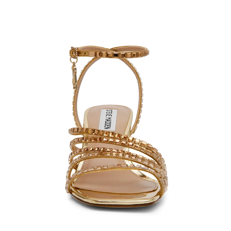 STEVE MADDEN  Alarah Gold Women's Sandals for Women | Best Price UAE
