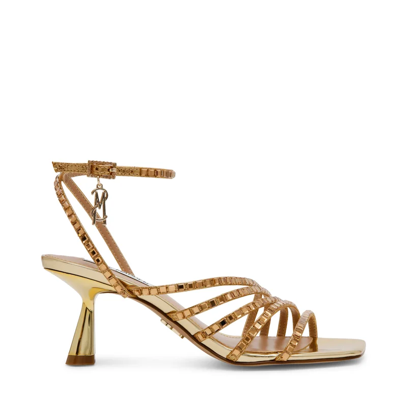 ستيف مادن Alarah Gold Women's Sandals