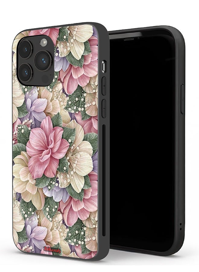 Tolwak Apple iPhone 13 Pro Max Protective Case Hd Floral - Image 1
