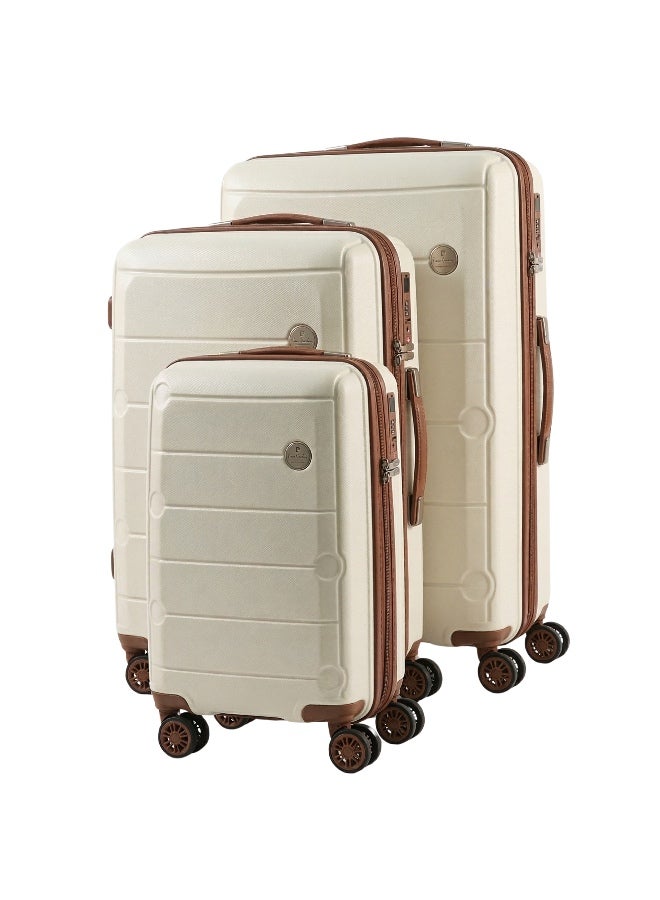 Hardcase Trolley Large,Expandable Zipper,Spiner Wheels,Set of 3 - Image 1