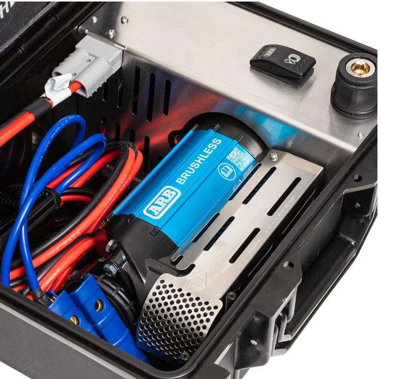 ARB Brushless 12V Portable Air Compressor – 150 PSI Ultra Powerful Tire Inflator for Car, SUV & Truck, 4.59 CFM High Performance, Heavy Duty 4x4 Off-Road, Smart Cooling, IP67 with High-Impact Carry Case - CKBLP12 - Image 2