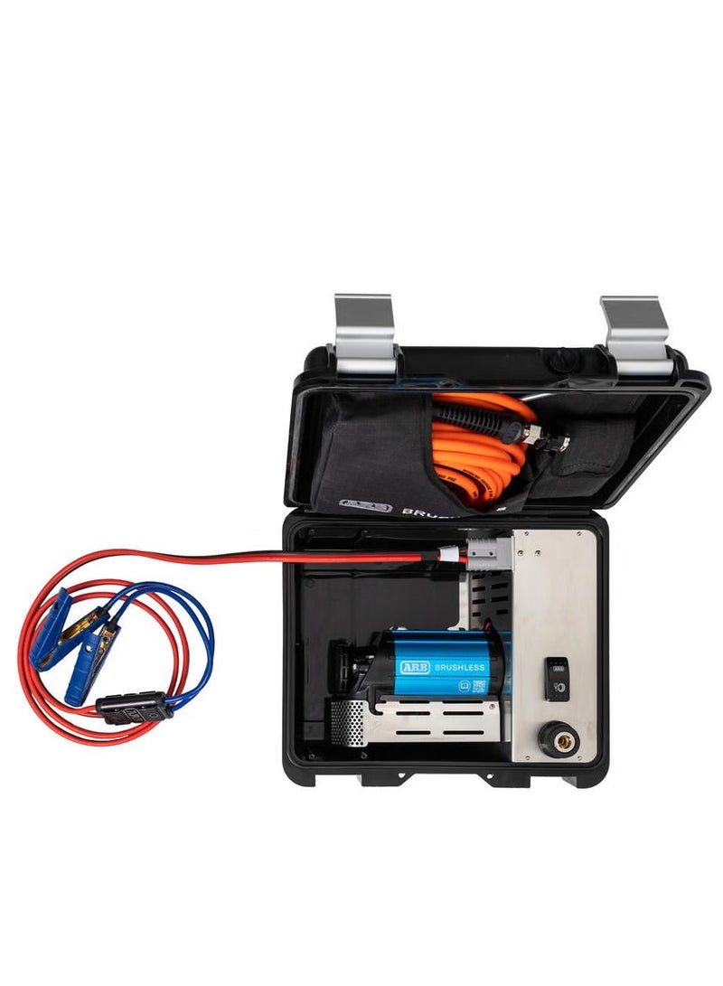 ARB Brushless 12V Portable Air Compressor – 150 PSI Ultra Powerful Tire Inflator for Car, SUV & Truck, 4.59 CFM High Performance, Heavy Duty 4x4 Off-Road, Smart Cooling, IP67 with High-Impact Carry Case - CKBLP12 - Image 3