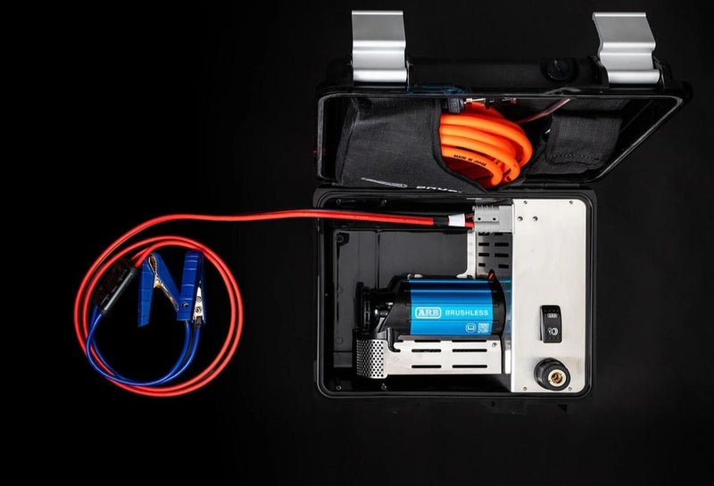 ARB Brushless 12V Portable Air Compressor – 150 PSI Ultra Powerful Tire Inflator for Car, SUV & Truck, 4.59 CFM High Performance, Heavy Duty 4x4 Off-Road, Smart Cooling, IP67 with High-Impact Carry Case - CKBLP12 - Image 5