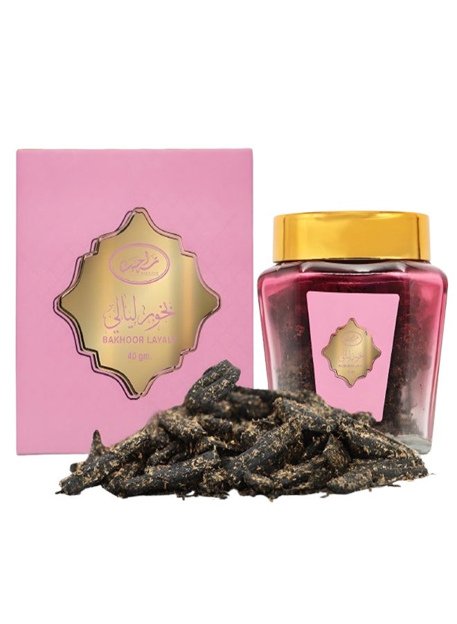 Genie Collection 11 Pieces Bakhoor Layali Number 256249 40 Grams - Image 2