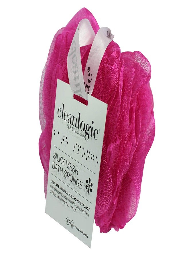 cleanlogic Clean Logic Silky Mesh Bath & Shower Sponge - Image 2