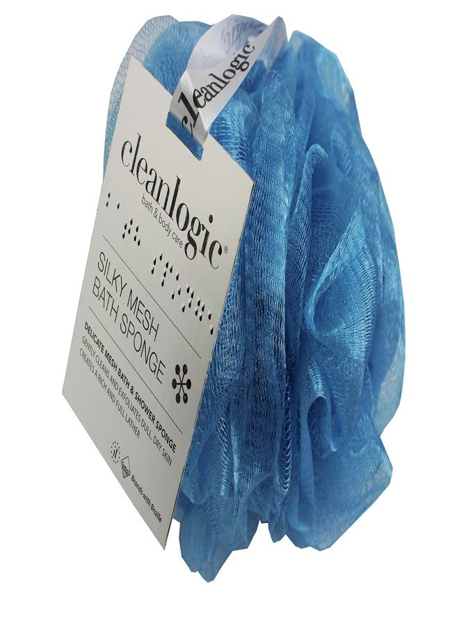 cleanlogic Clean Logic Silky Mesh Bath & Shower Sponge - Image 1