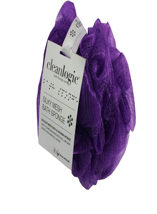 cleanlogic Clean Logic Silky Mesh Bath & Shower Sponge - Image 3