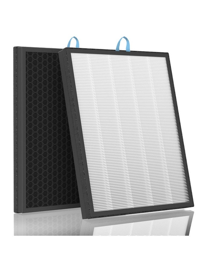 Leemone Leemone Vital 200S Replacement Filter Compatible with LEVOIT Vital 200S-P Air Purifier, H13 True HEPA High-Efficiency Activated Carbon, Vital 200S-RF (LRF-V201-WUS), White, 2 Pack  - Image 1