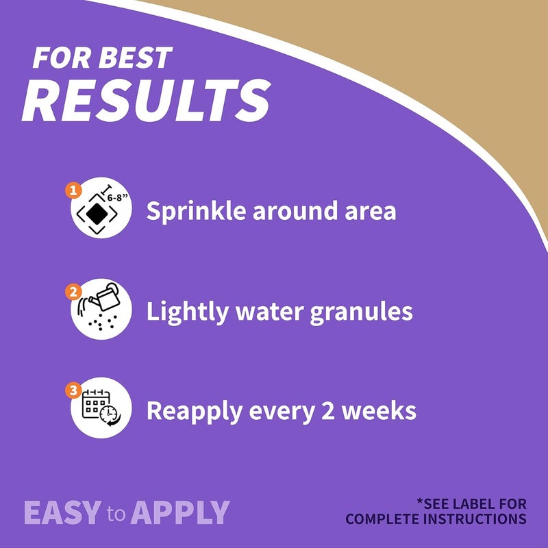Bonide Repels-All Animal Repellent Granules, 6 lbs. Ready-to-Use Deer & Rabbit Repellent, Deter Pests from Lawn & Garden - Image 4