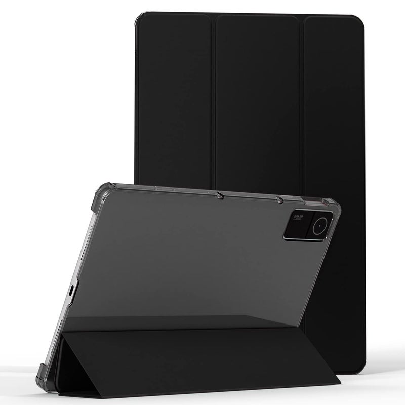 ProElite Case Cover for Redmi Pad SE 11 inch Cover, Smart Flip Case Cover for Redmi Pad SE 11 inch Translucent Back with Stylus Pen [Auto Sleep Wake Feature], Black - Image 2