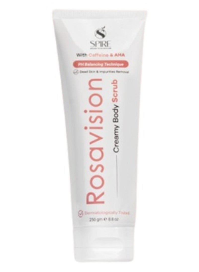 ROSAVISION CREAMY BODY SCRUB 250GM SPIRE - Image 1