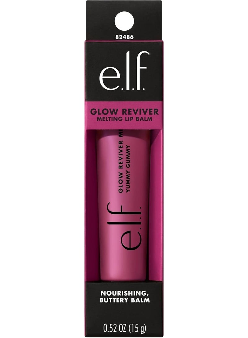 إلف مرطب شفاه جلو ريفايفر المنعش، مرطب شفاه ملون لإضفاء لمسة نهائية لامعة وشفتين ناعمتين، لذيذ وطري - Image 4