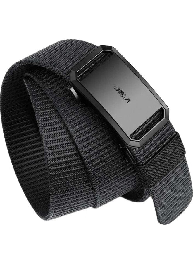 JEVI Jiweinanshi Canvas Automatic Buckle Belt, Nylon Casual Denim Waistband, Tactical Belt For Young People, Birthday Gift - Image 3