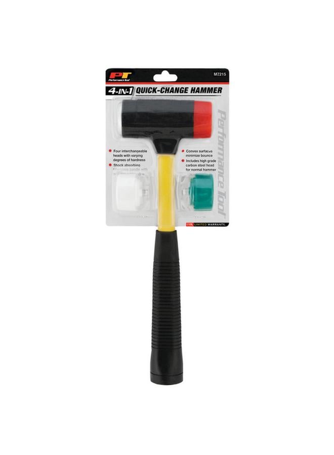 Performance Tool 4-in-1 Quick Change Hammer Multicolor M7215 - Image 2