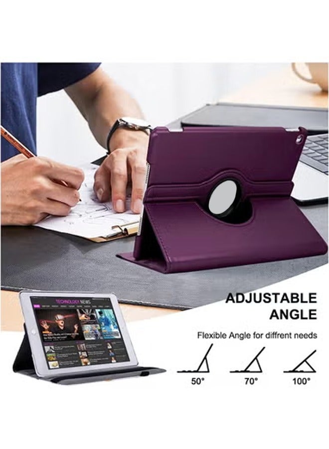 TIGER حافظة iPad 9.7 2018 2017 / iPad Air 2 الجديدة - غطاء حماية بحامل دوار 360 درجة مع خاصية التنبيه التلقائي لجهاز iPad 9.7 بوصة (الجيل السادس، الجيل الخامس) / iPad Air 2/ iPad Air - Image 3