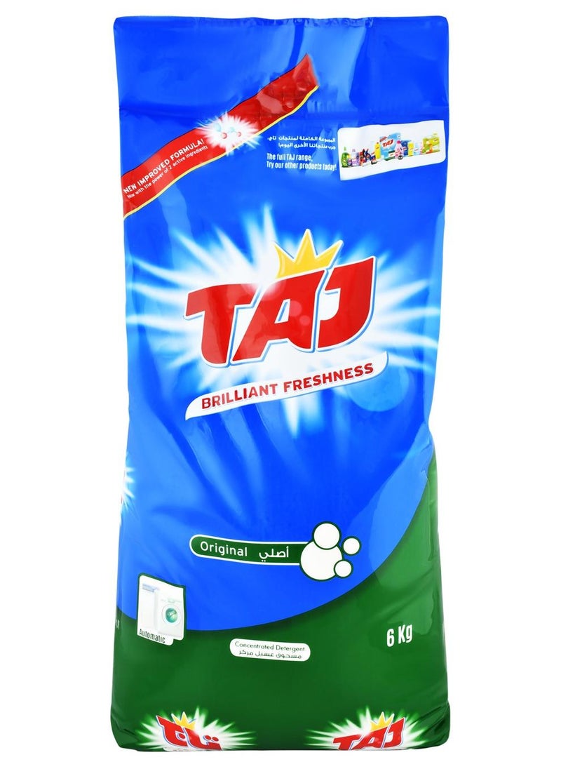 Taj Front Load Detergent Powder, 6 kg - Image 1