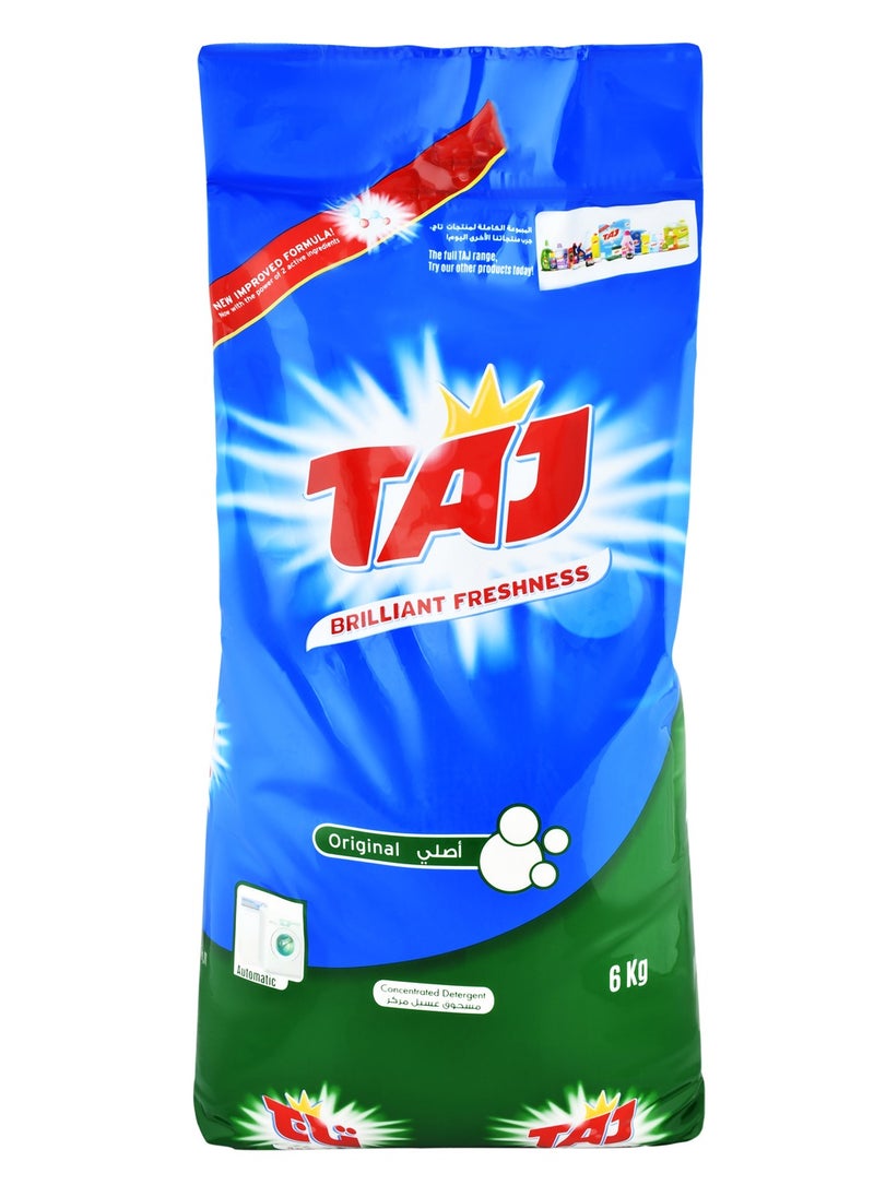 TAJ Taj Front Load Detergent Powder, 6 kg  - Image 1