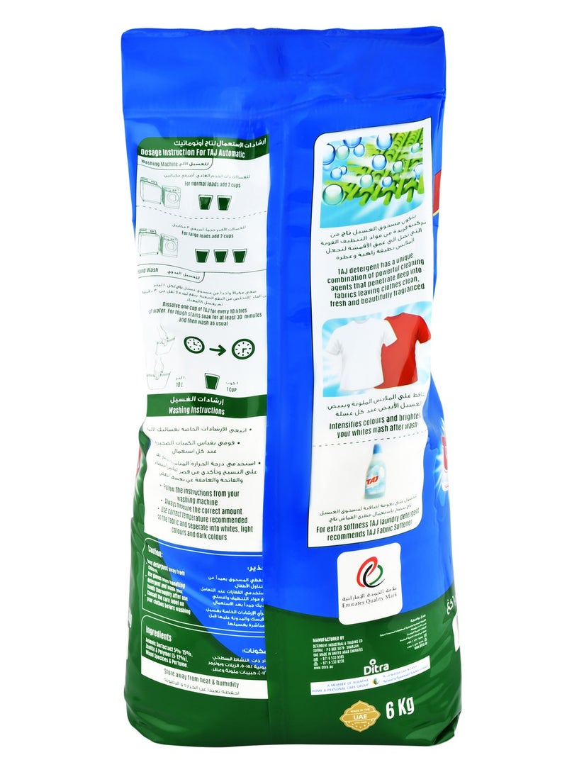 TAJ Taj Front Load Detergent Powder, 6 kg  - Image 3