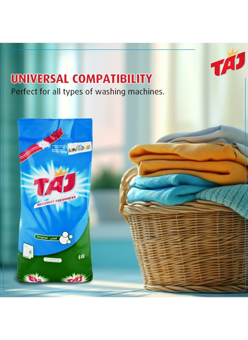 TAJ Taj Front Load Detergent Powder, 6 kg  - Image 5