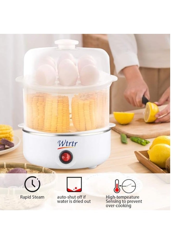 Wtrtr - Wtrtr Egg Boiler，7-14pcs Egg Cooker, Egg Steamer Maker, egg holder - Image 1