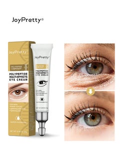 JoyPretty Polypeptide Multi Effects Eye Cream,Anti Ageing And Anti Wrinkle EyeCream, Reduce Under-Eye Bags, Puffy Eyes, Dark Circles, Crow's Feet, Fine Lines & Under Eye Wrinkles  - Image 1
