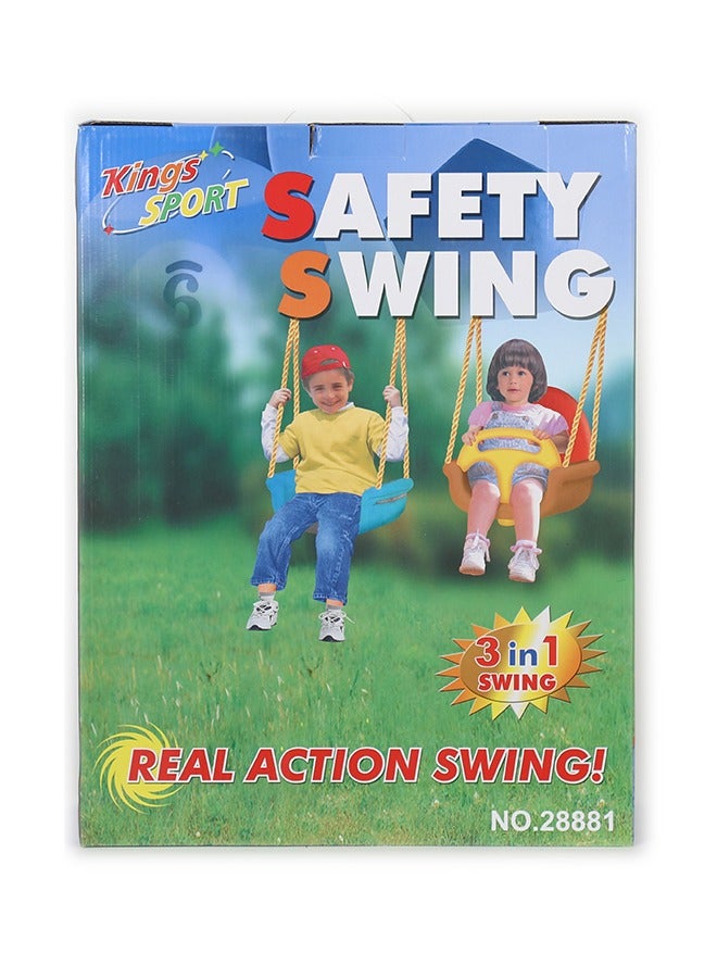King Sport 3 In 1 Baby Safety Swing - Image 1