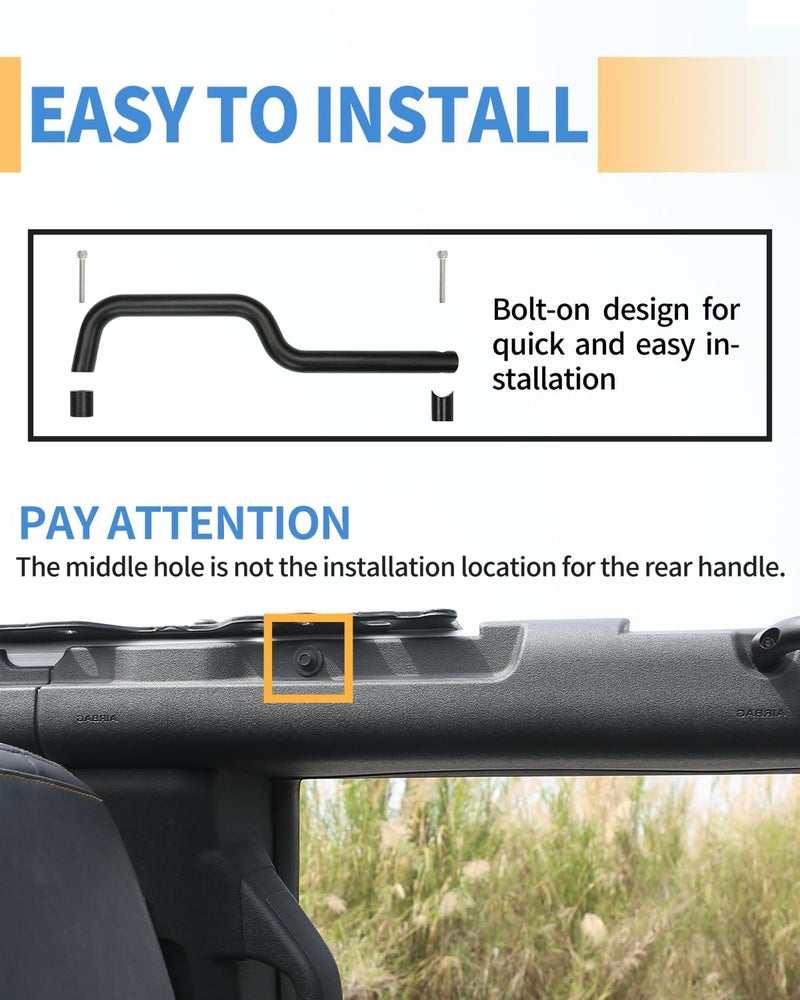 ROADER Bronco Roll Bar Grab Handles - 4 Pack - Image 5
