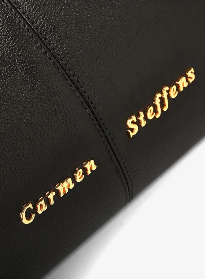 Carmen Steffens  Black Slouch Shoulder Bag for Women | Best Price UAE