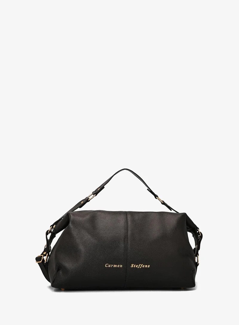Carmen Steffens  Black Slouch Shoulder Bag for Women | Best Price UAE