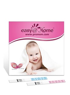 Easy@Home Ovulation Test Strips 40LH +10HCG 50 Count 