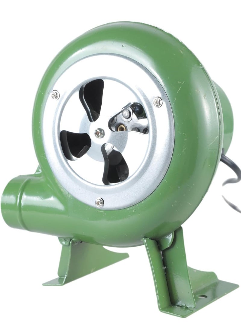 40 واط شواء مروحة DC12V بالطاقة 5500 دورة في الدقيقة المدخن مروحة للنزهات التخييم شواء الطبخ متغير سرعة الهواء مروحة نفخ  - Image 2