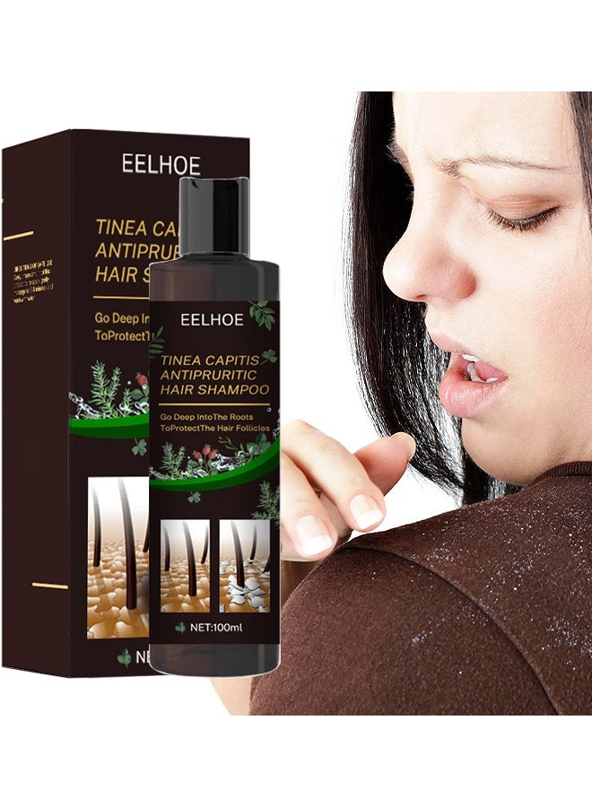 إيلهو سعفة الرأس شامبو مضاد للحكة للشعر, شامبو مضاد للقشرة, شامبو لفروة الرأس عرضة لالتهاب الجريبات, التهاب الجلد, قشرة الرأس, العث, حكة وفروة الرأس قشاري, يعالج قشرة الرأس والتهاب الجلد الدهني - Image 2