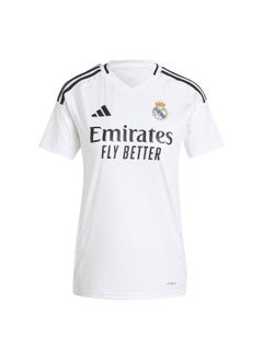 Adidas Adidas Real H Jsy W White Football Jerseys For Women Xs  - Image 1