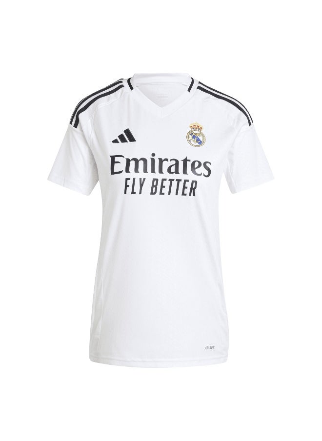 Adidas Adidas Real H Jsy W White Football Jerseys For Women Xs  - Image 1