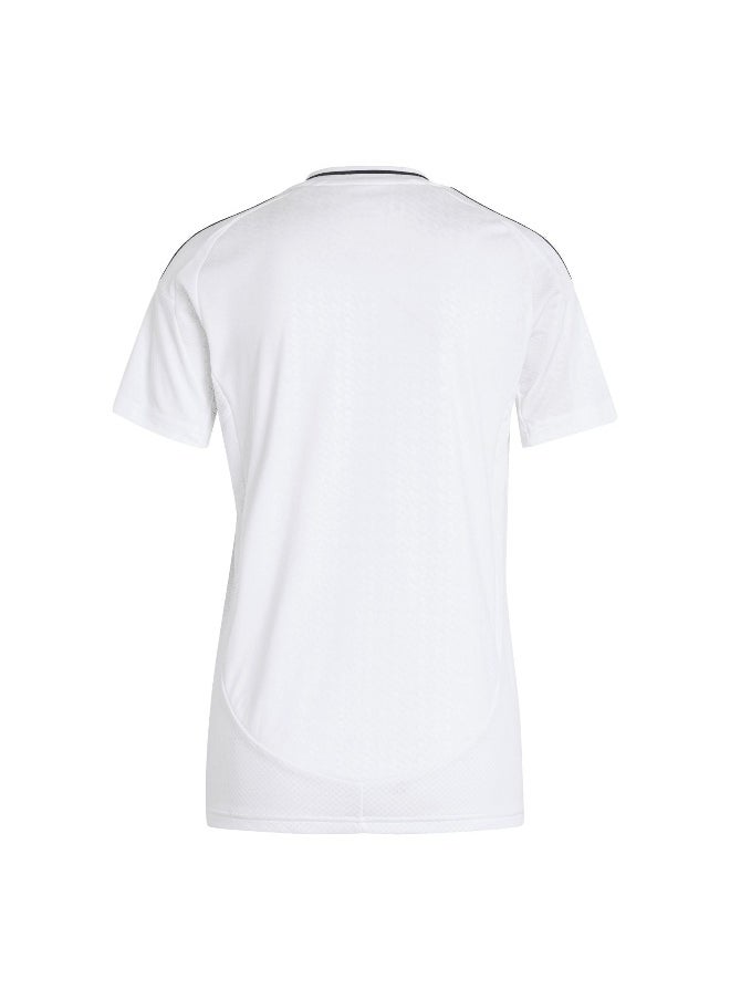 Adidas Adidas Real H Jsy W White Football Jerseys For Women Xs  - Image 3