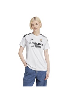 Adidas Adidas Real H Jsy W White Football Jerseys For Women Xs  - Image 4